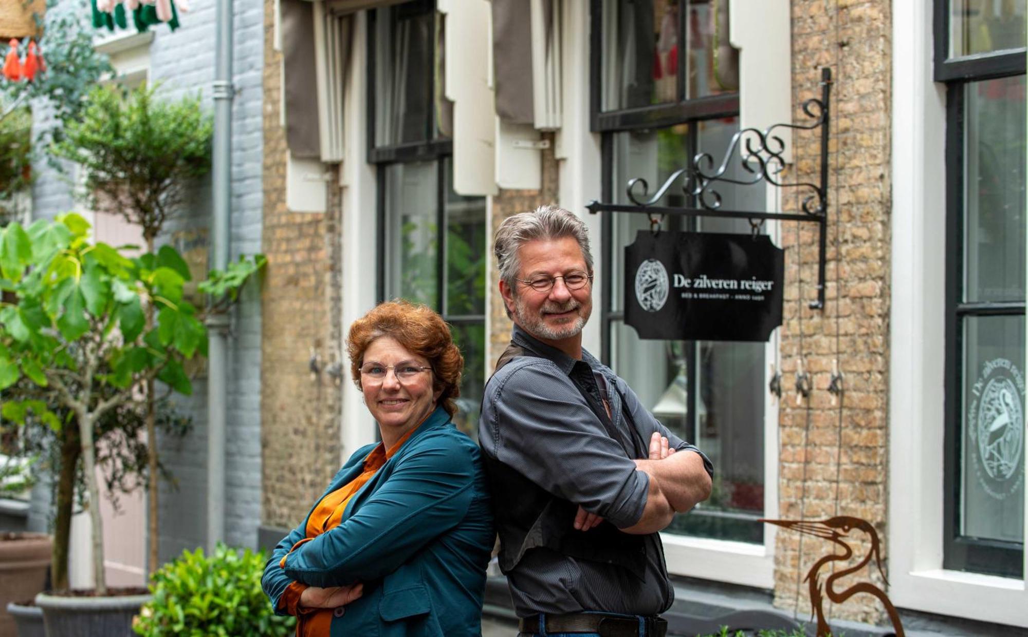 B&B De Zilveren Reiger Middelburg Eksteriør billede